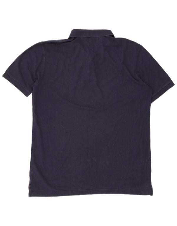 Camisa polo masculina Tommy Hilfiger Regular Fit 2XL algodão azul marinho