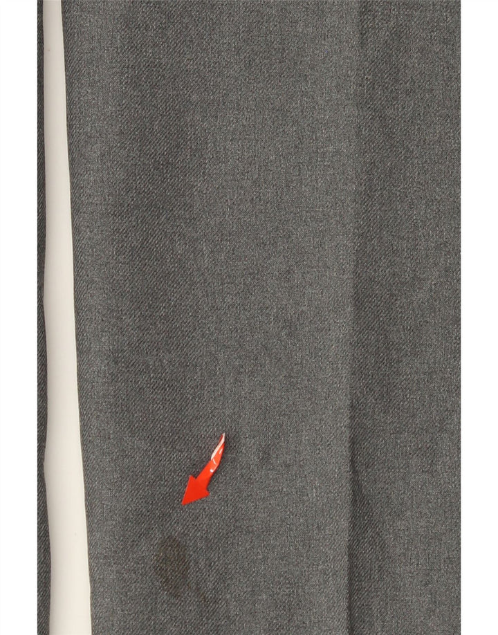 Calça casual reta masculina Farah W40 L30 cinza