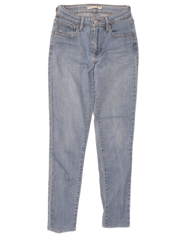 Calça jeans feminina Levi's 721 High Rise Skinny W26 L32 azul algodão