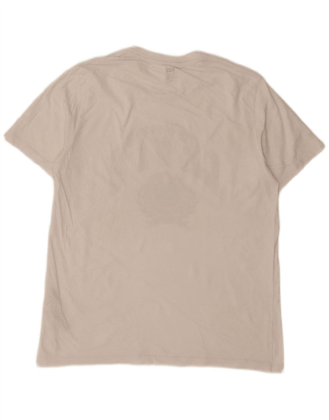 Camiseta gráfica masculina Levi's Top grande de algodão branco