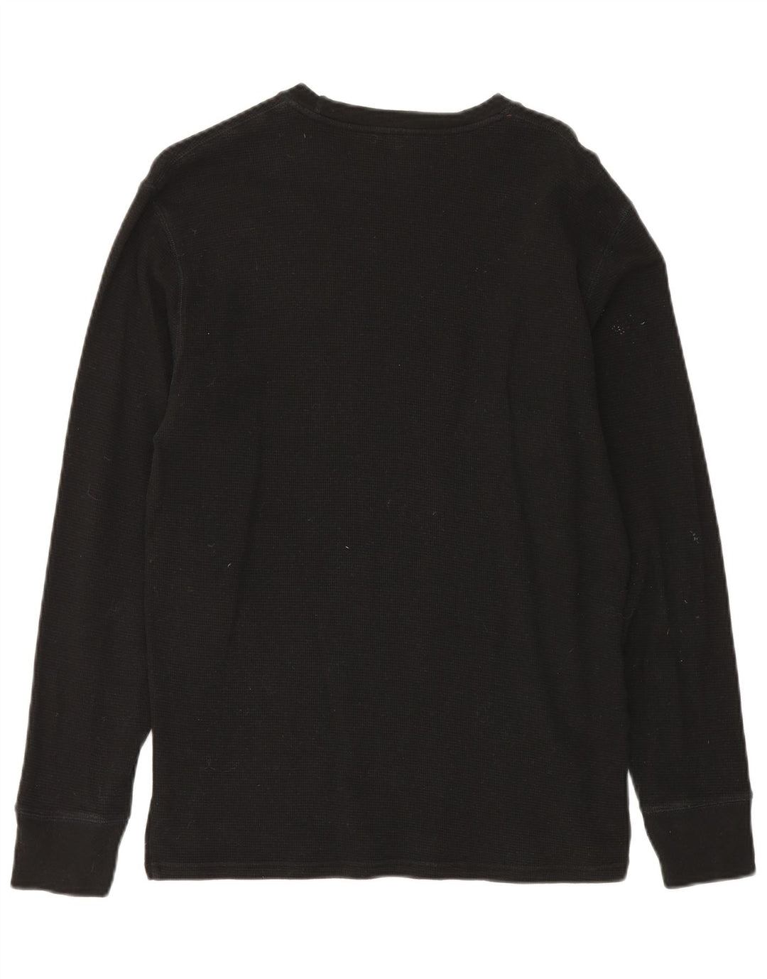 Top masculino Polo Ralph Lauren manga comprida médio algodão preto