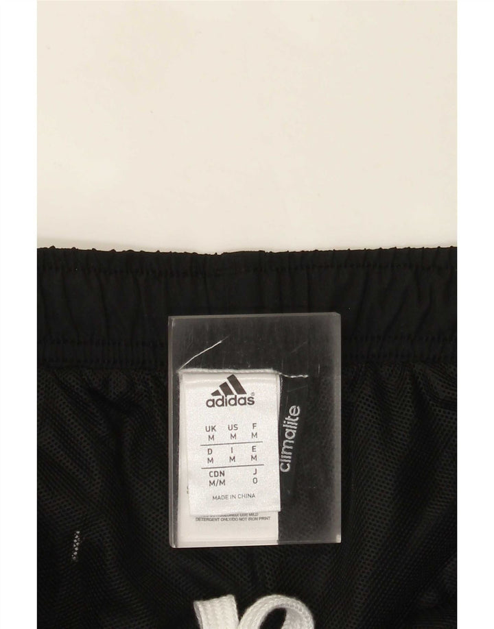 Adidas Mens Climalite Graphic Sport Shorts Médio Preto Poliéster