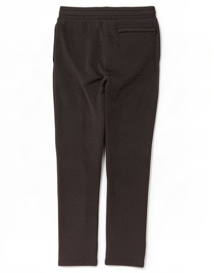 Calça de treino masculina Marks & Spencer com ajuste regular, algodão cinza pequeno