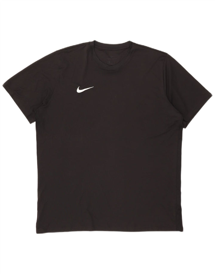 Camiseta masculina Nike Dri Fit Top 2XL poliéster preto