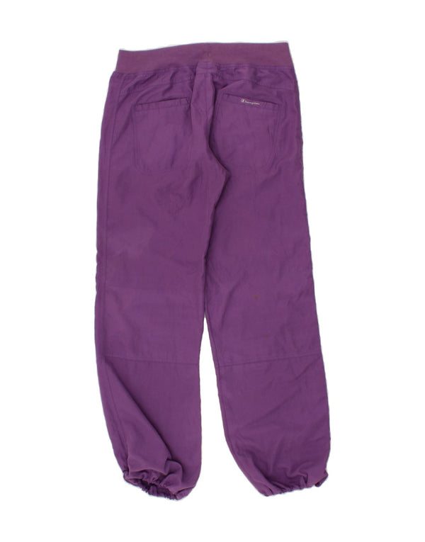 Calça de treino feminina CHAMPION Joggers UK 16 grande roxo poliéster