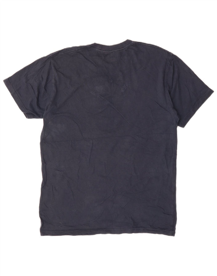 Camiseta VANS masculina Classic Fit Top médio algodão azul marinho