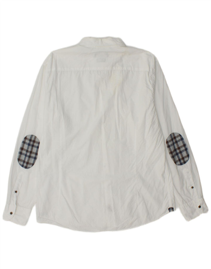 Camisa masculina Massimo Dutti XL branca