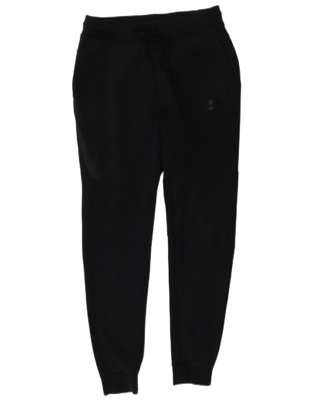 Nike Mens Treino Calças Joggers Pequeno Algodão Preto