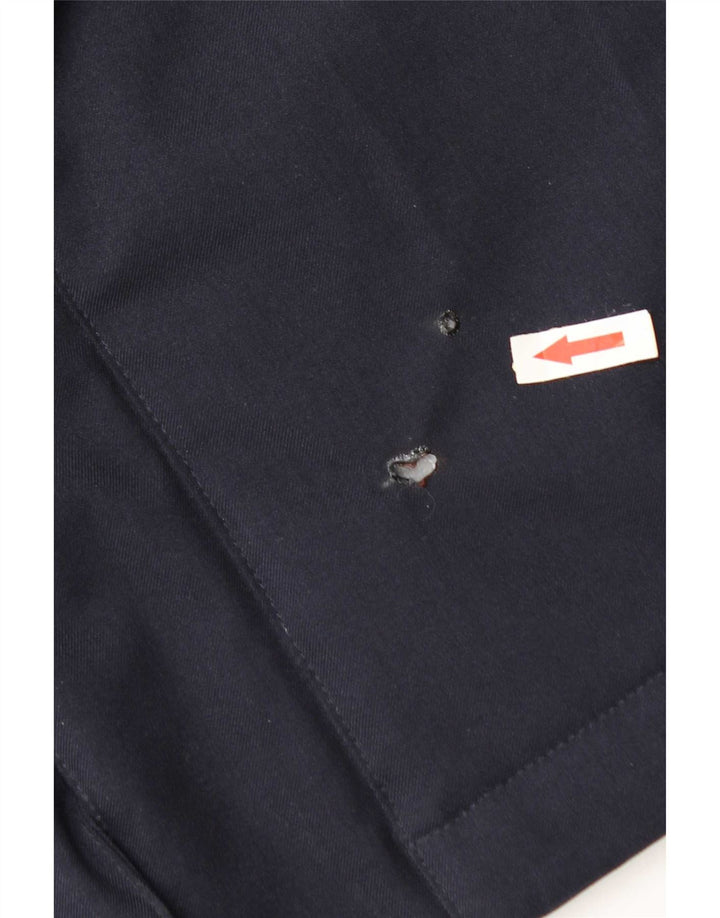 Casaco corta-vento masculino Boggi UK 38 poliéster azul marinho médio