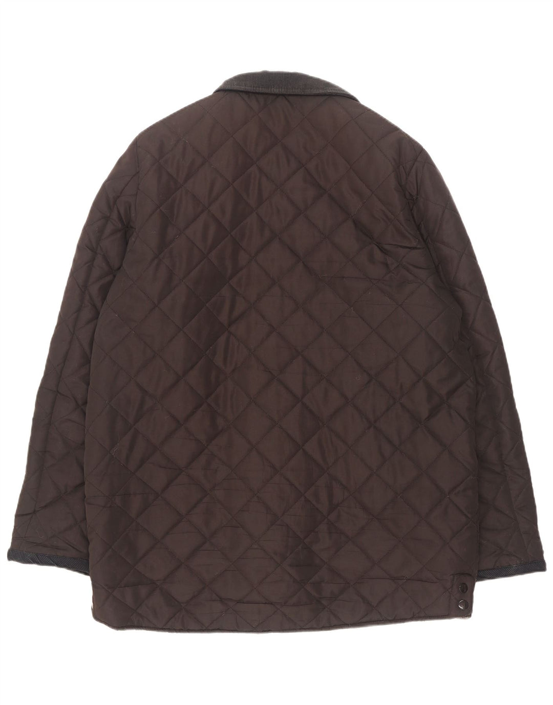 Jaqueta acolchoada masculina Pierre Cardin UK 44 2XL poliéster marrom