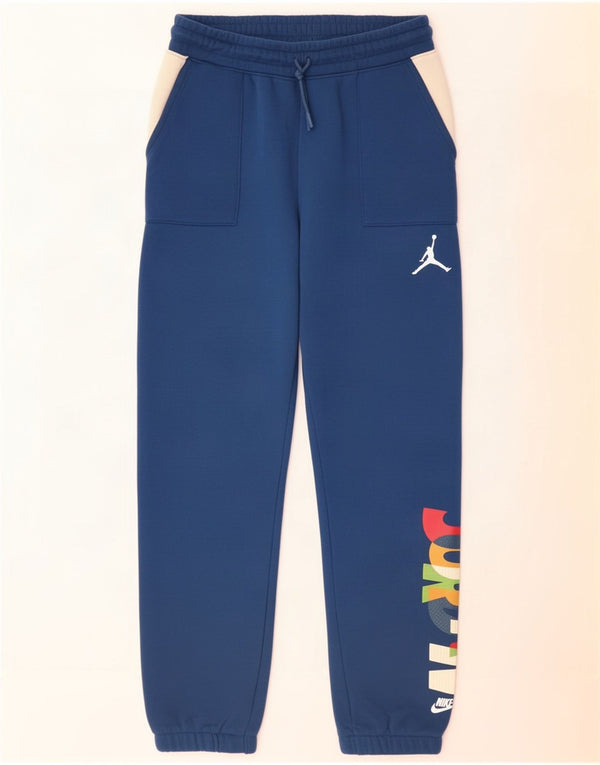 Calça de treino Jordan Boys Joggers 13-14 anos XL azul colorblock