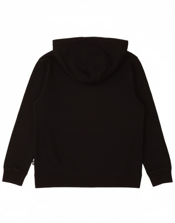 VANS Meninos Graphic Hoodie Jumper 10-11 Anos Médio Algodão Preto