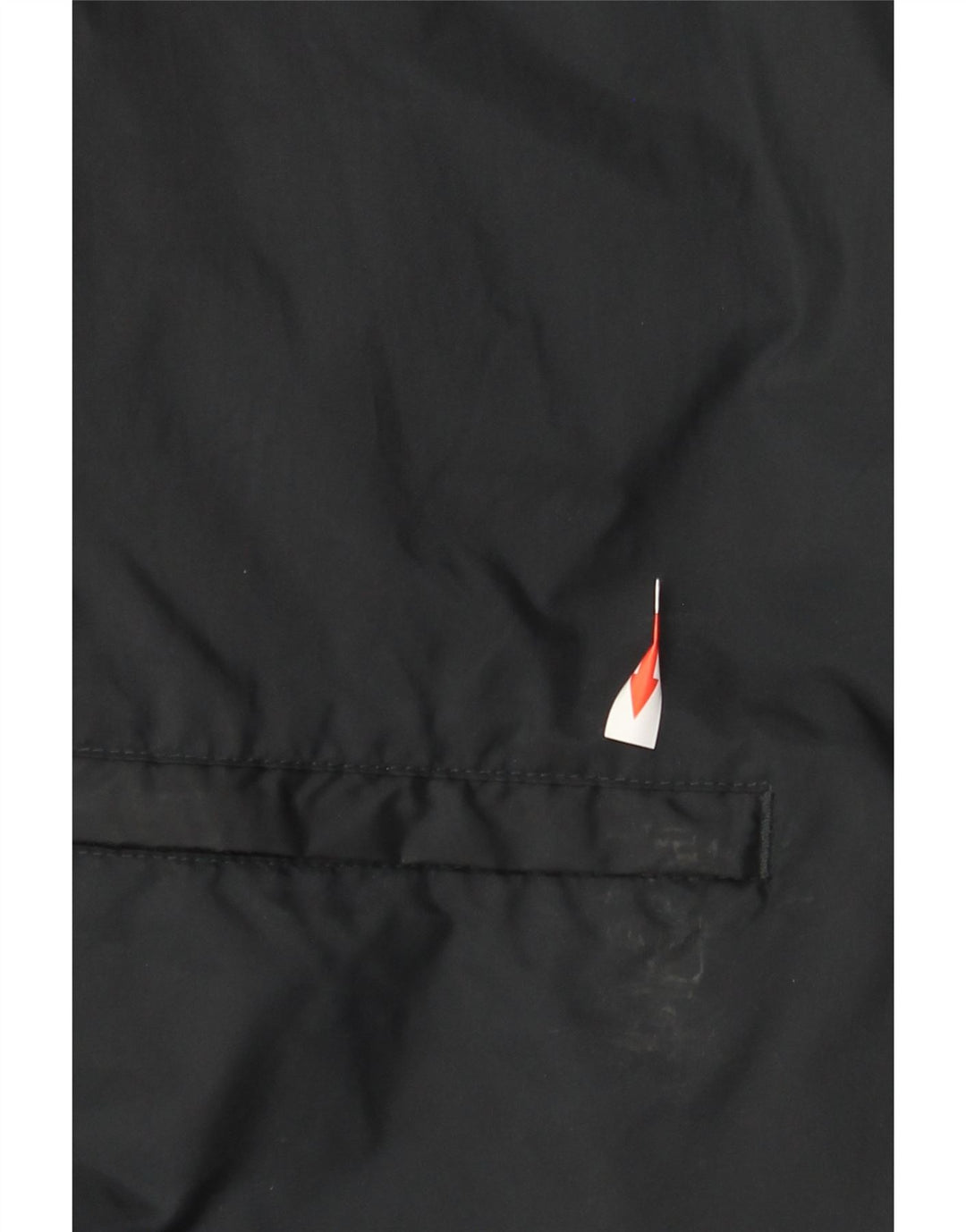 Jaqueta de chuva masculina com capuz Champion UK 42 XL poliamida preta