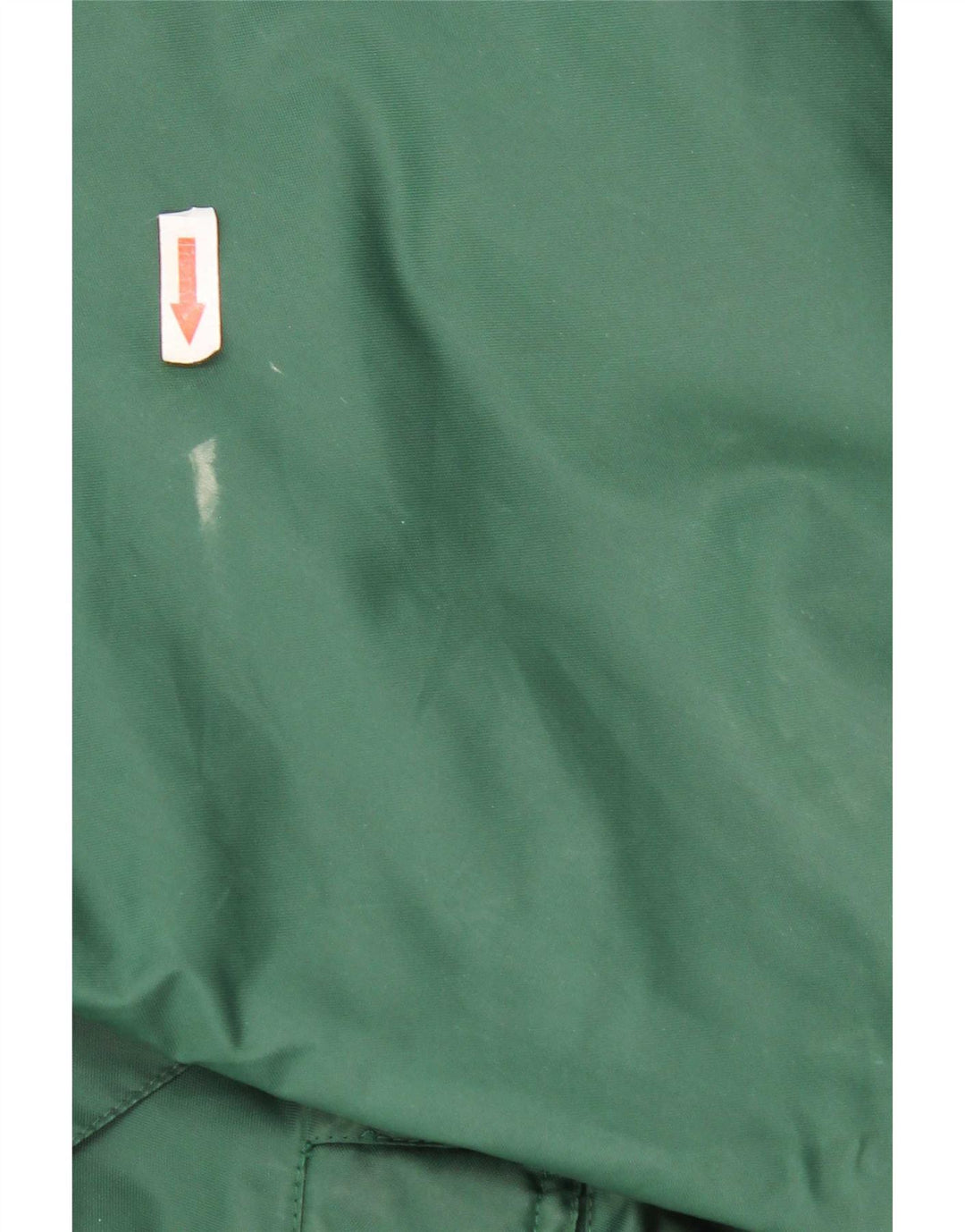 Jaqueta de chuva masculina K-Way Loose Fit UK 36 pequena poliamida verde