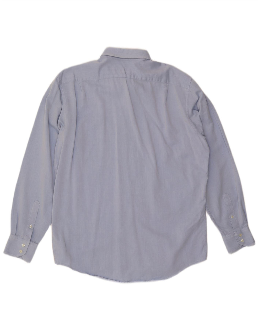 Camisa masculina LACOSTE Regular Fit tamanho 43 grande algodão azul