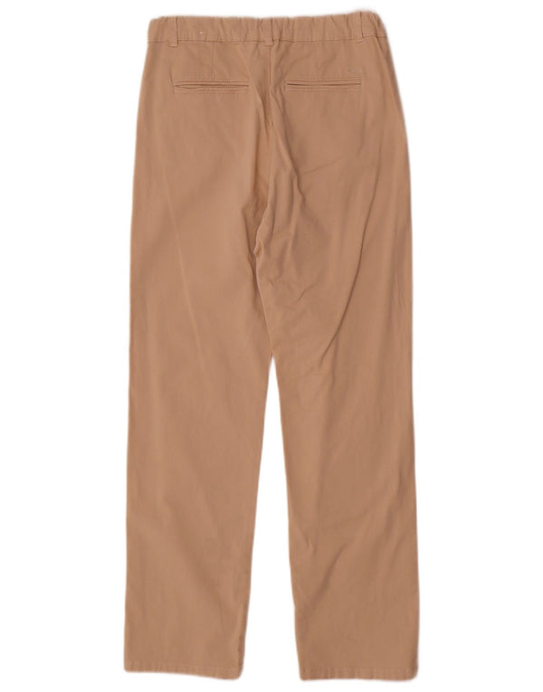 Zara Boys Straight Chino Calças 13-14 Anos W28 L27 Algodão Bege