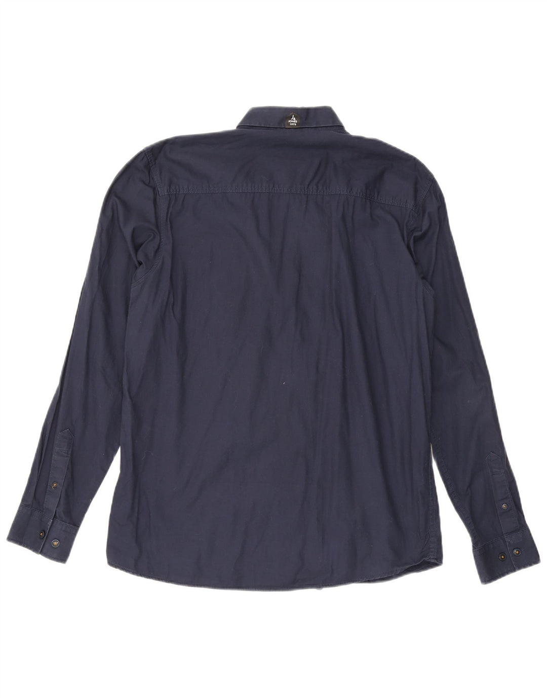 Camisa masculina de trabalho JACK & JONES XL azul marinho algodão