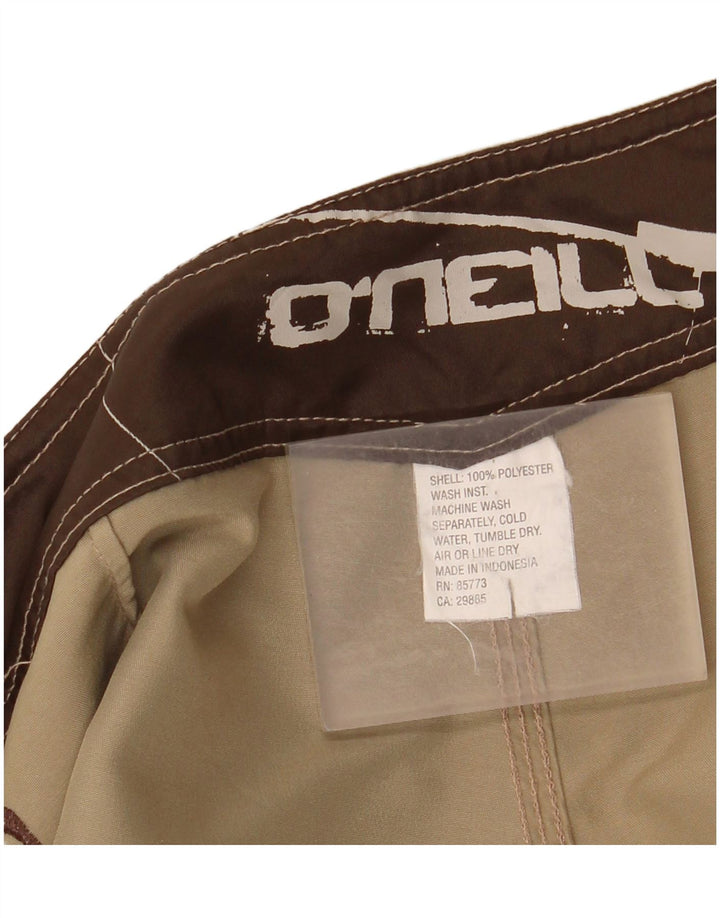 Shorts de natação masculino O'Neill médio cáqui poliéster praia