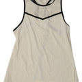Reebok Womens Graphic Vest Top UK 8/10 Pequeno Branco
