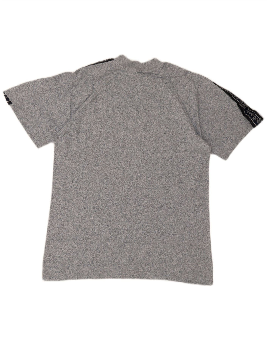 Camiseta masculina estampada Champion pequena azul manchada