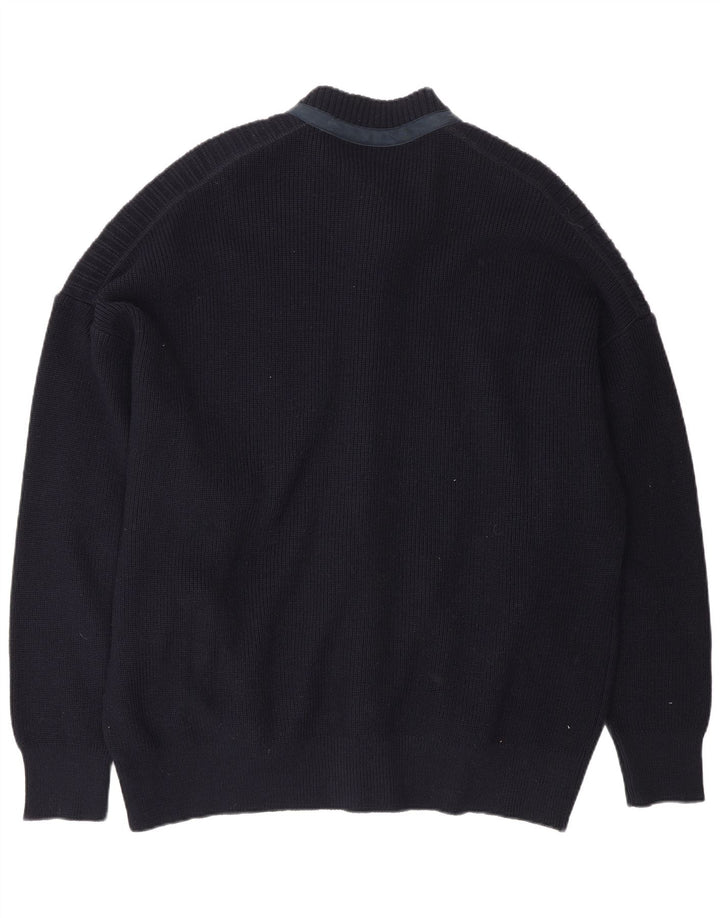 Il Granchio Suéter Cardigan Masculino XL Azul Marinho