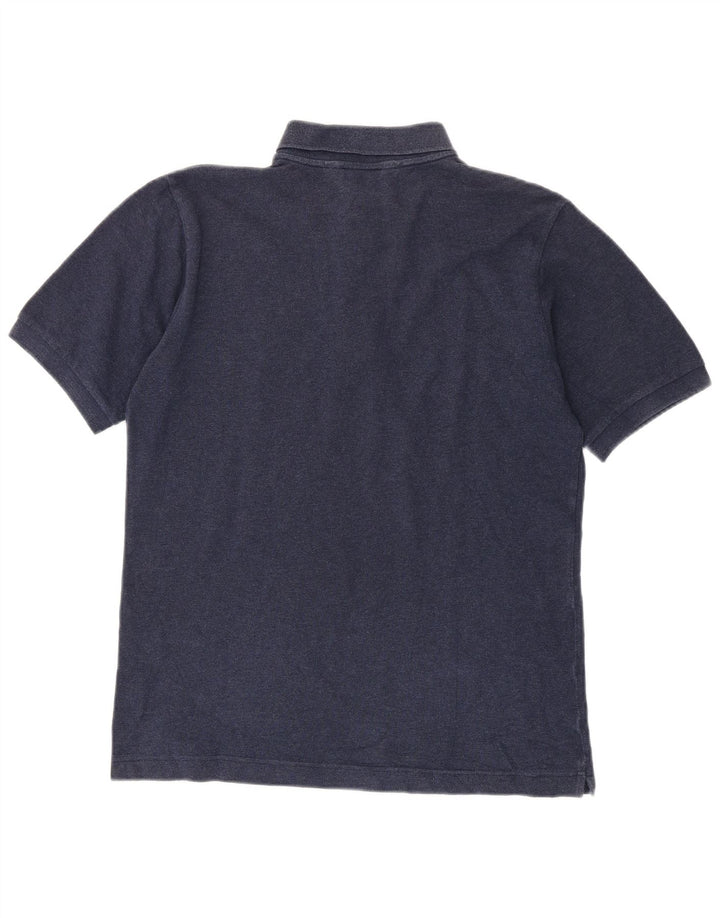 Camisa polo masculina Kappa pequena algodão azul marinho