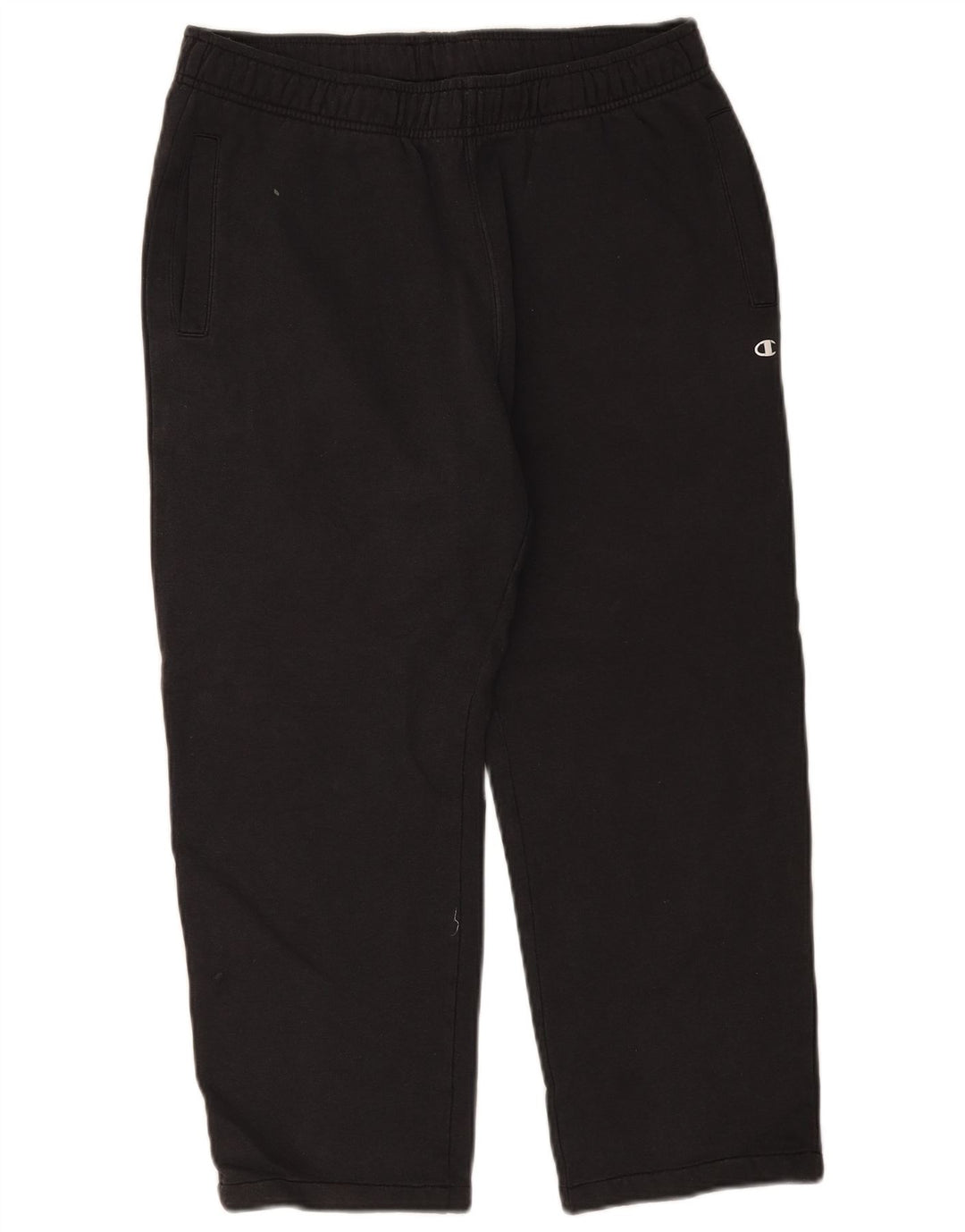 Calça esportiva masculina Champion Crop grande de algodão preto