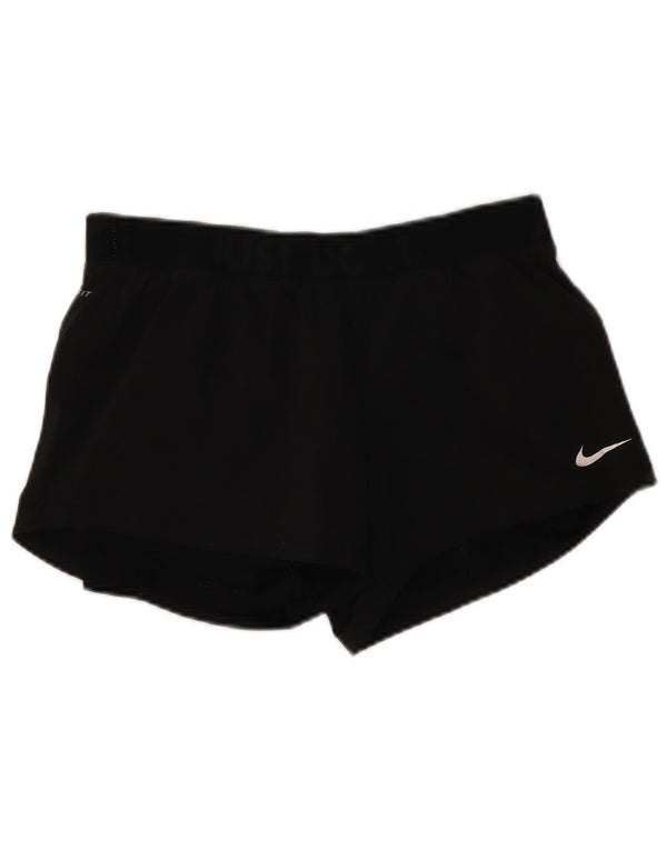 Shorts esportivos femininos Nike Dri Fit UK 14 médio preto