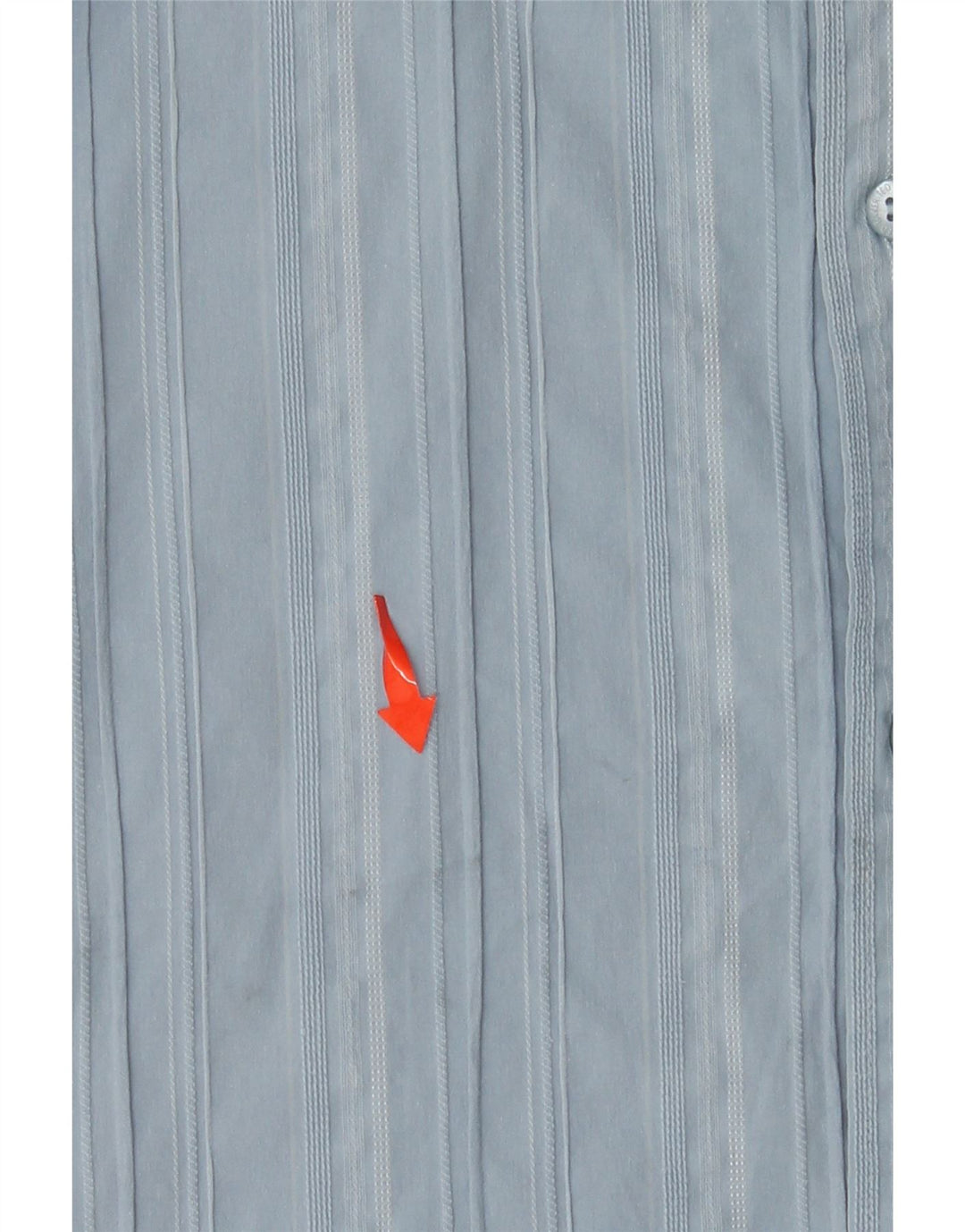 Camisa masculina TED BAKER tamanho 6 2XL algodão listrado azul