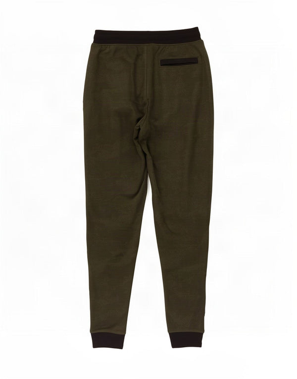 Calça de treino masculina Under Armour Loose Fit Joggers pequeno verde manchado