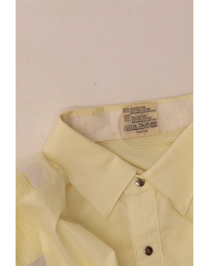Camisa pulôver masculina Angelo Litrico IT 48/50 listrada amarela média
