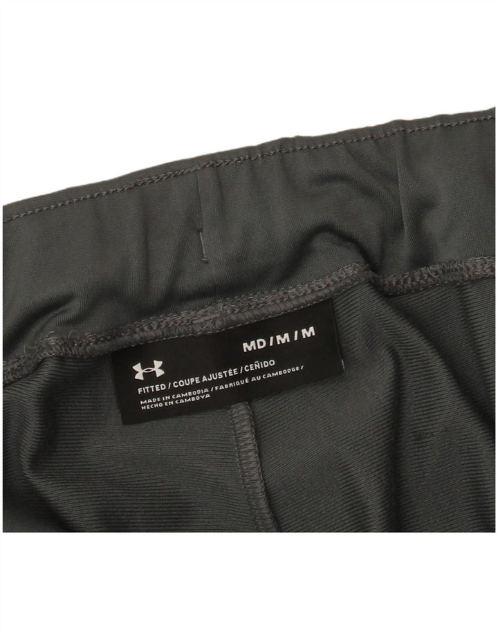 Calça de treino masculina Under Armour cinza médio colorblock