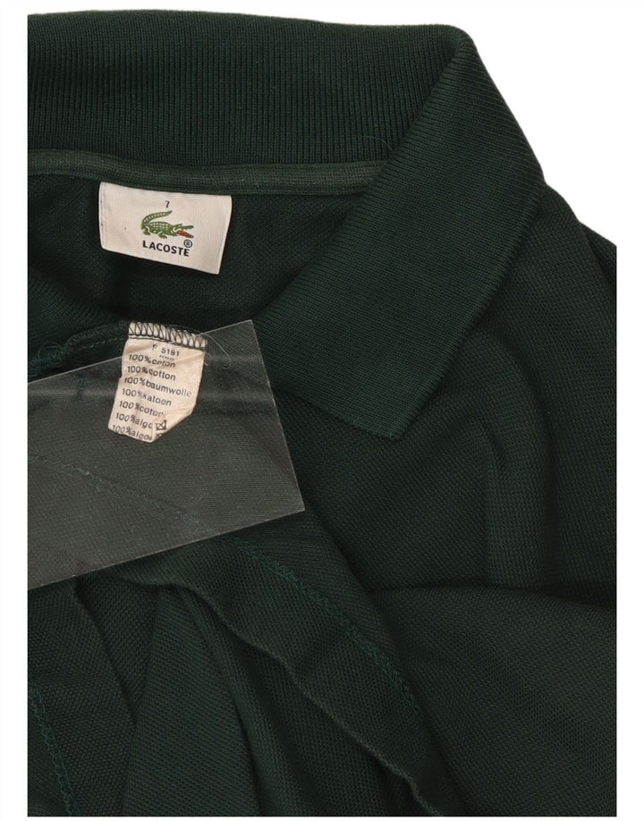 Camisa polo masculina LACOSTE tamanho 7 2XL verde