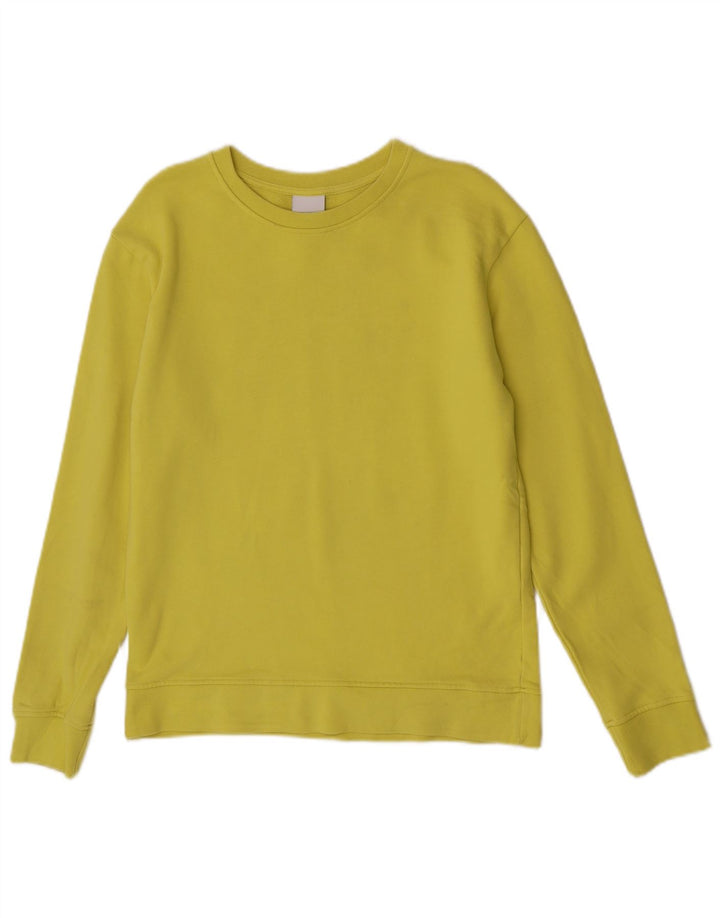 Zara Moletom Masculino Jumper Pequeno Algodão Verde