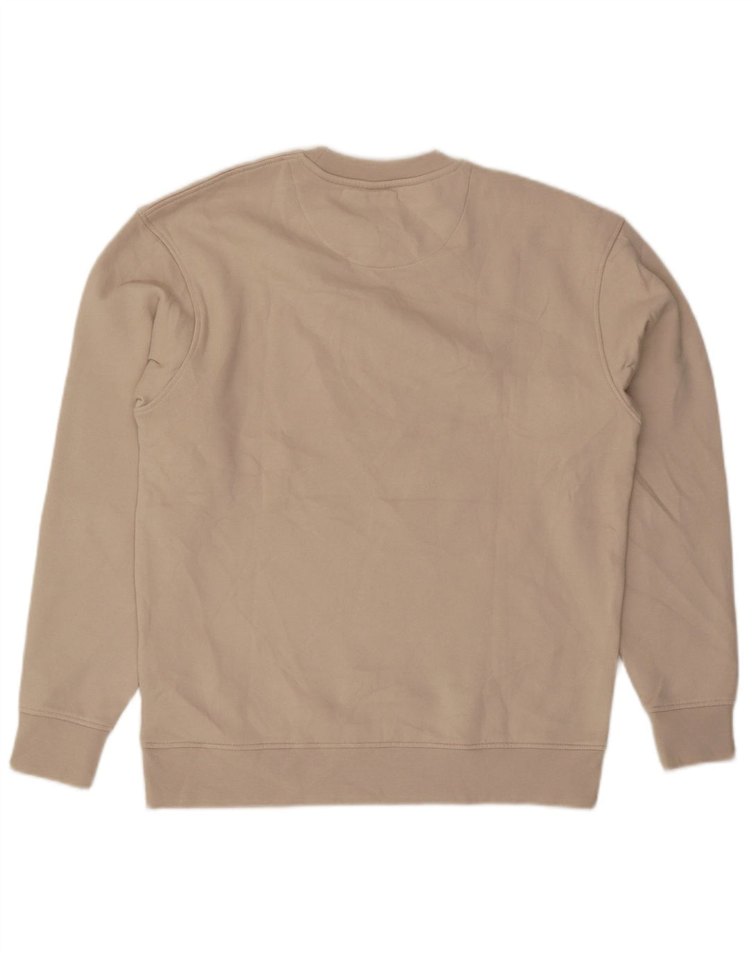 Jack & Jones moletom masculino jumper grande algodão bege