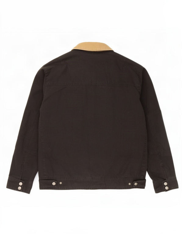 Jaqueta bomber masculina Scania Truck Gear UK 40 grande algodão preto