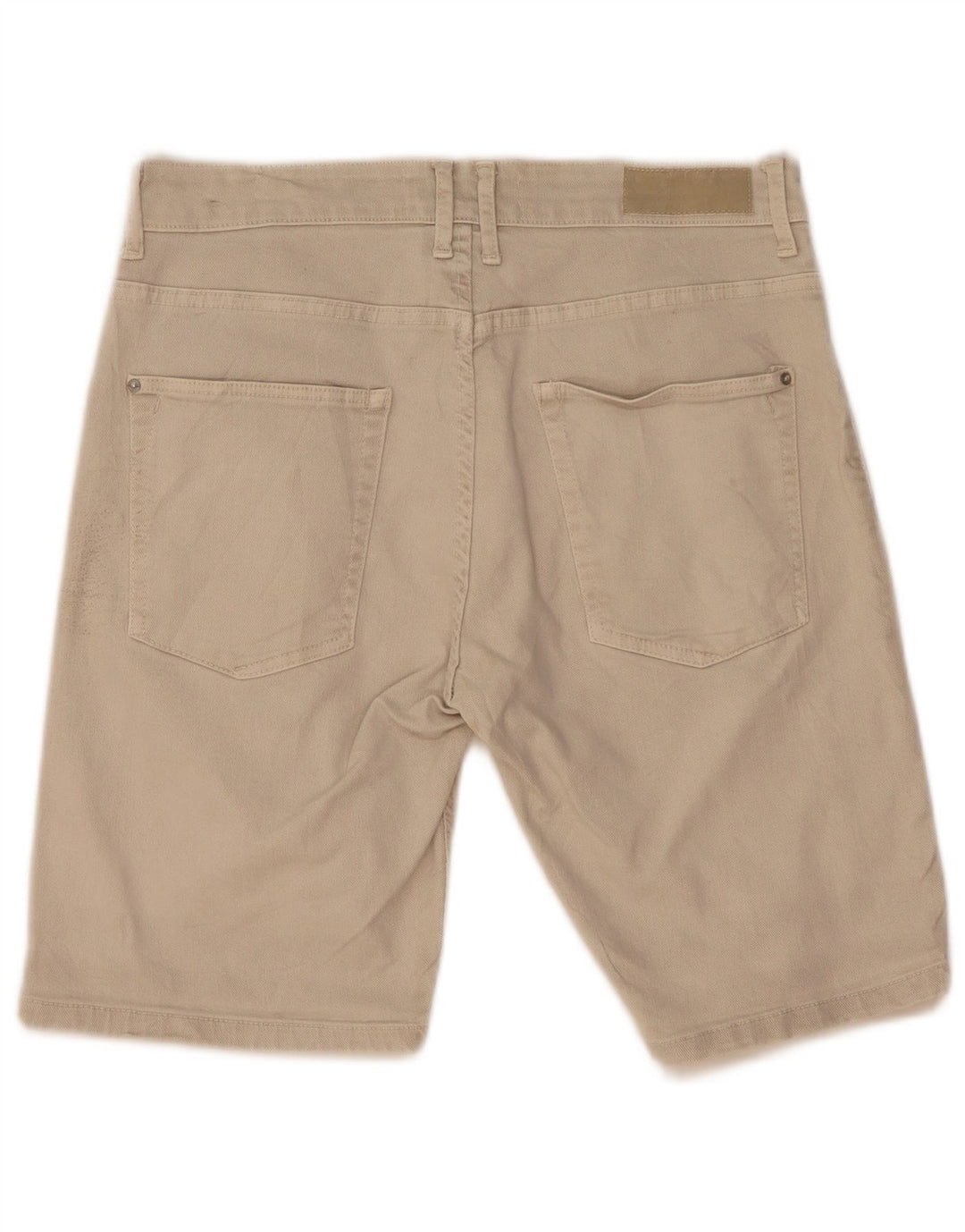 Zara Mens Casual Shorts EU 42 Grande W32 Bege