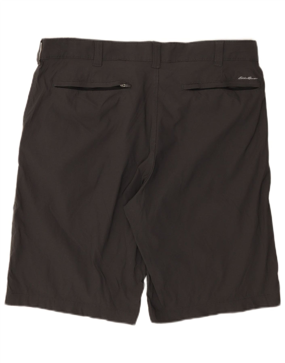 EDDIE BAUER Mens Chino Shorts W38 XL Cinza Nylon
