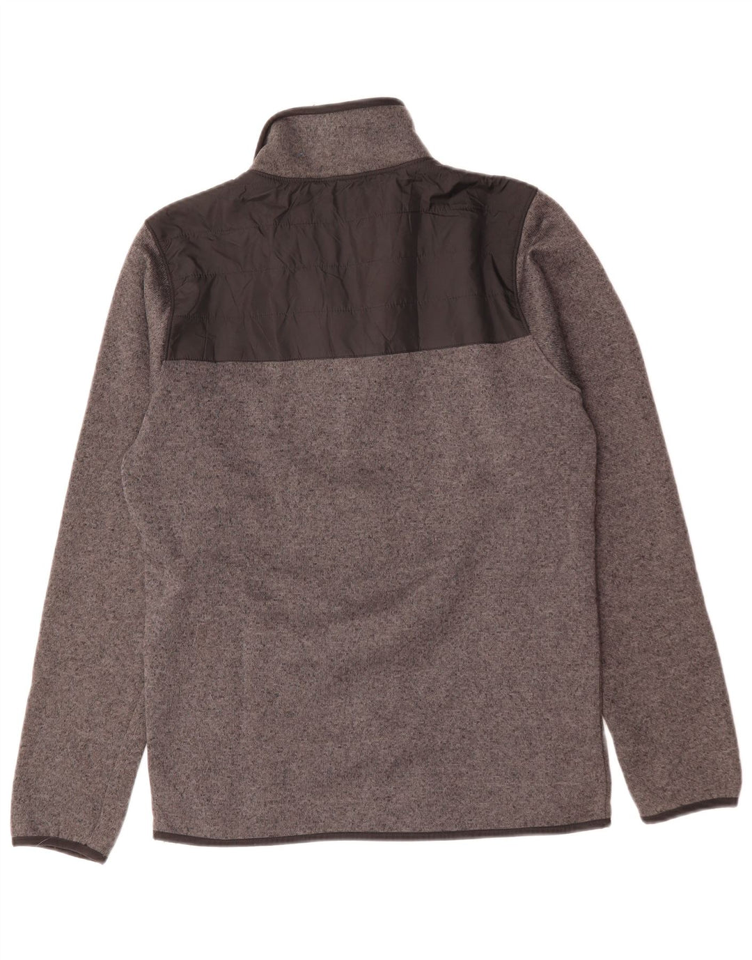 Columbia Mens Tracksuit Top Jacket Médio Cinza Colourblock Poliéster