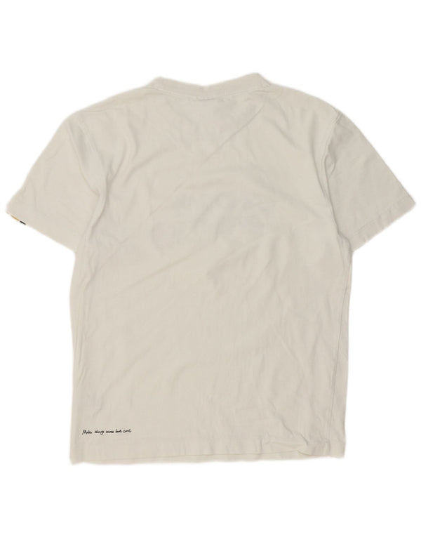 Puma Camiseta Masculina Graphic Top XS Algodão Branco
