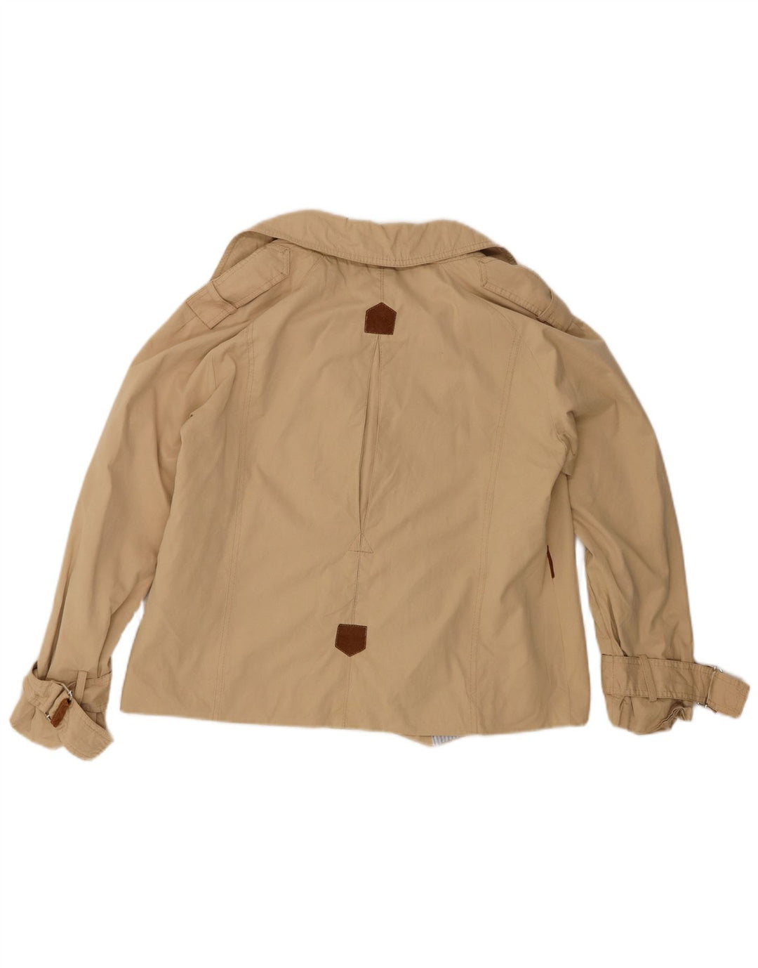 ZARA Casaco Feminino Pea UK 18 XL Bege