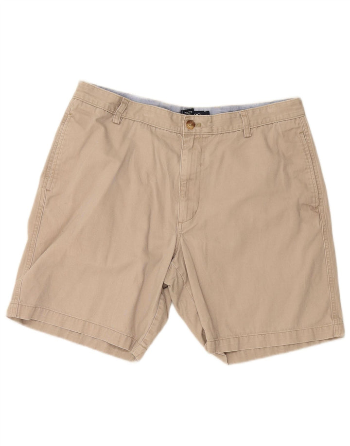 Shorts Chino Masculino CHAPS W36 Grande Algodão Bege
