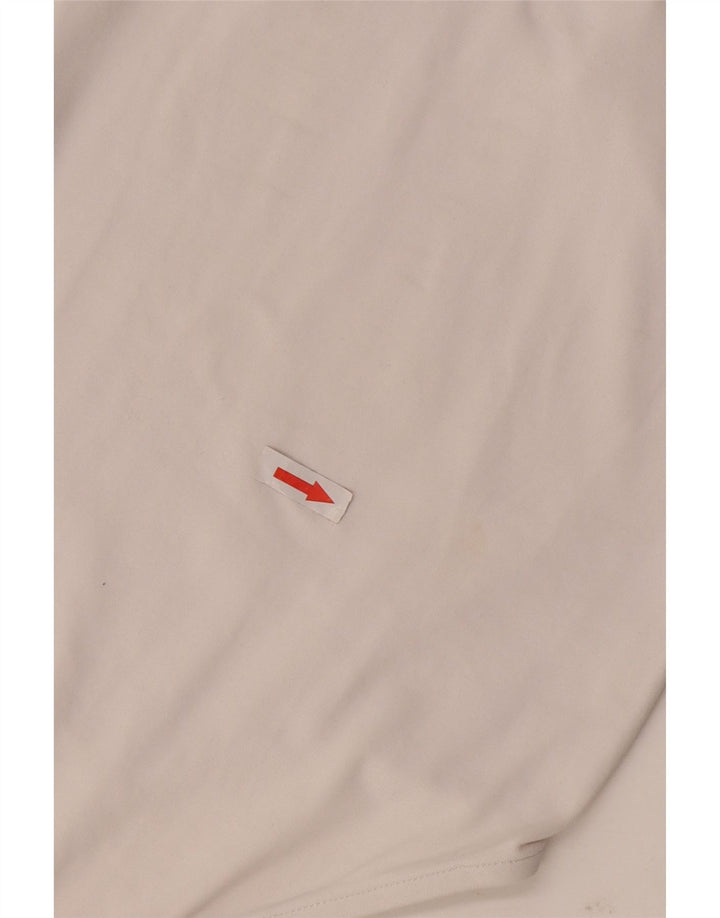 Macacão feminino sem mangas Zara UK 8 pequeno poliamida branca