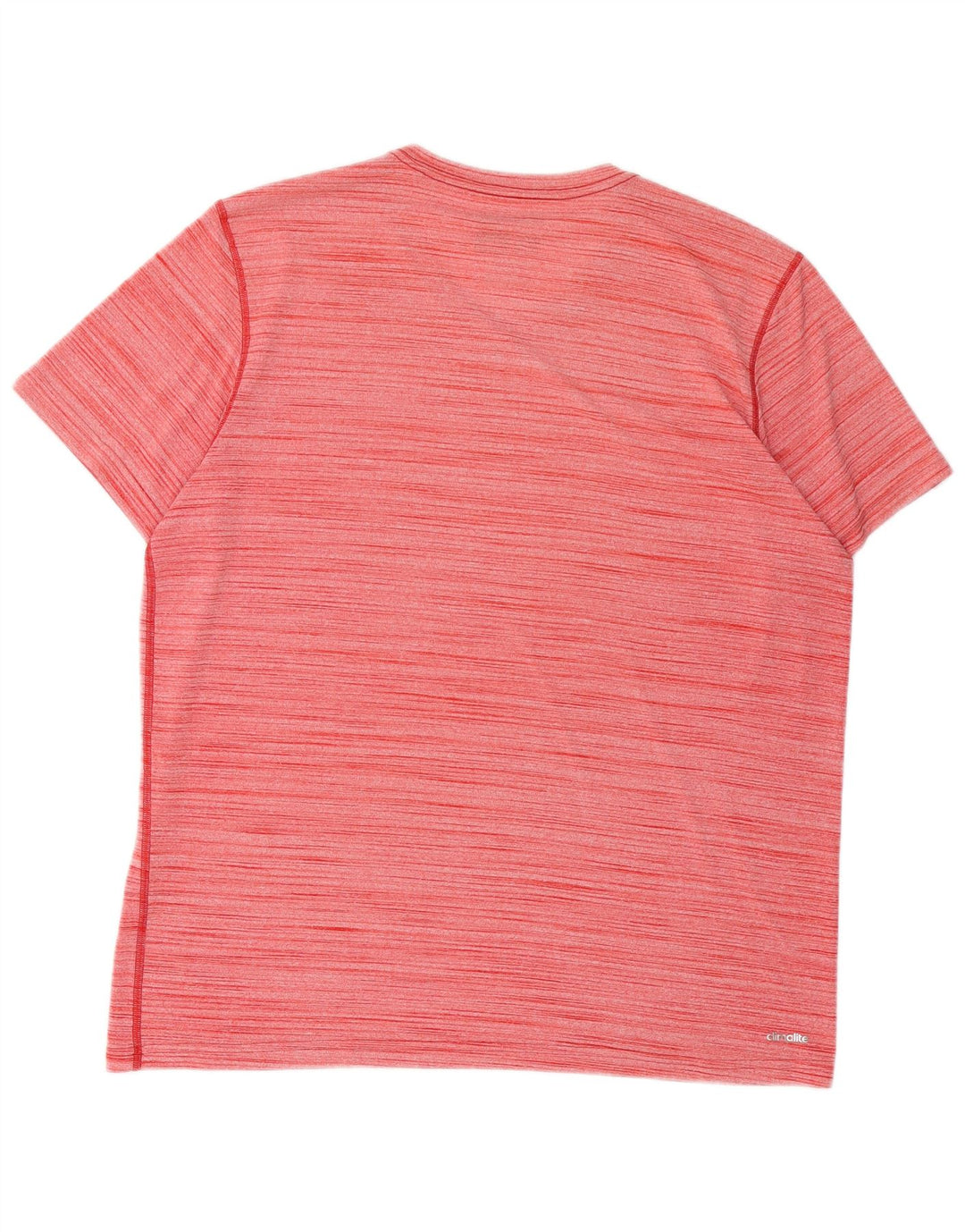 Camiseta masculina Adidas Top XL poliéster listrado vermelho