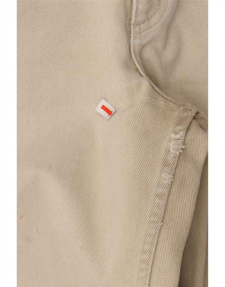 VINTAGE Mens Tapered Jeans W30 L27 Beige Cotton Vintage Vintage and Second-Hand Vintage from Messina Hembry 