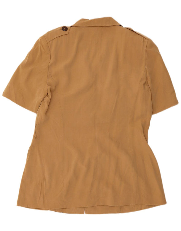 LUISA SPAGNOLI Jaqueta feminina Perugia 5 botões Blazer IT 44 Médio Bege