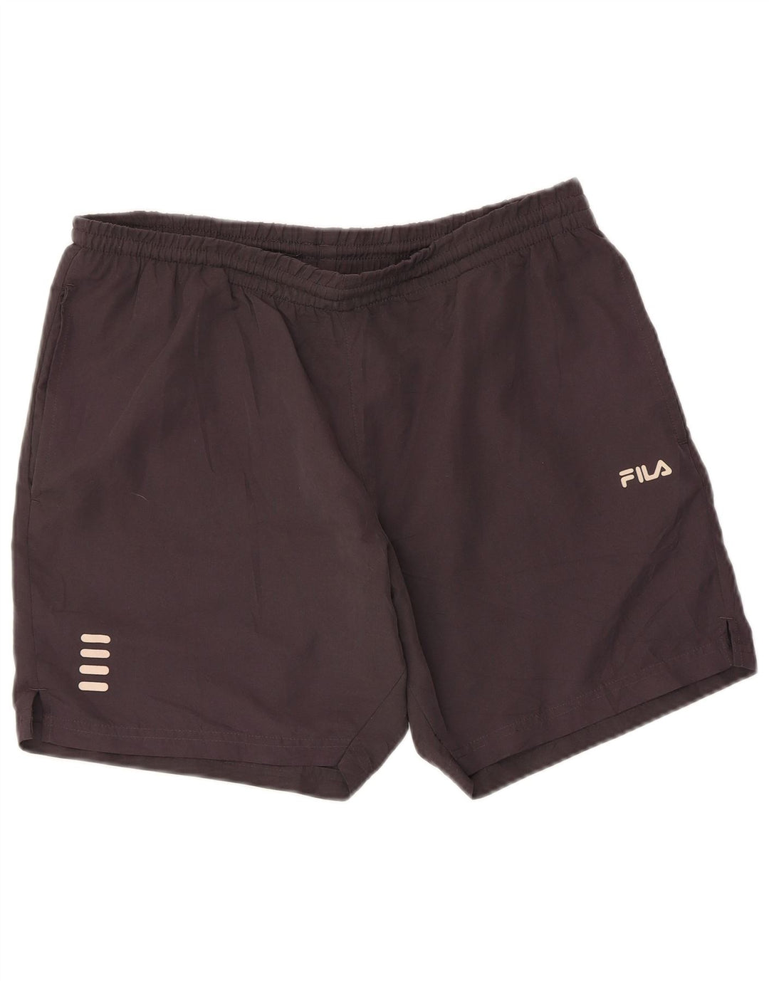 Fila Mens Sport Shorts Cinza Médio Poliéster