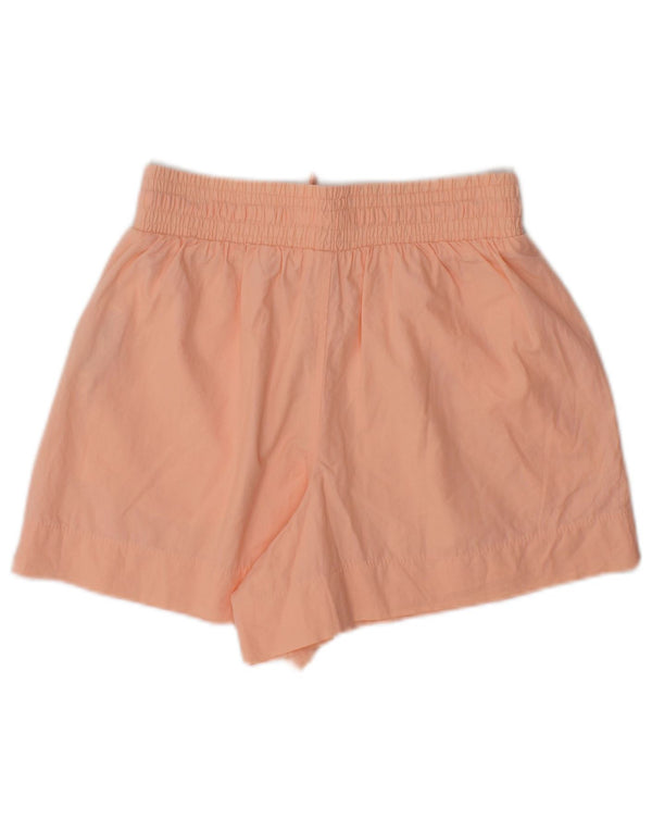 Rip Curl Shorts feminino cintura alta casual XS W24 algodão rosa