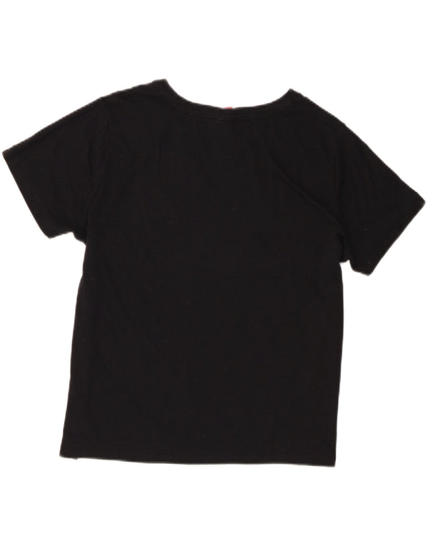 Camiseta Nike Feminina Graphic Top UK 14 Grande Preto
