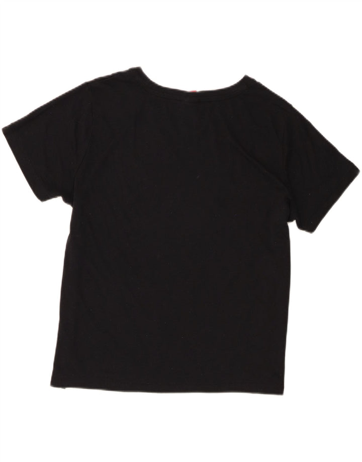 Camiseta Nike Feminina Graphic Top UK 14 Grande Preto